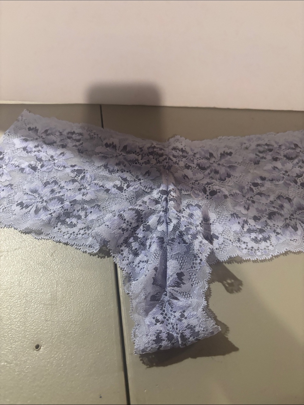 Lace Boyshort Panty in Lavender - Women Intimates - Picture 3 of 5